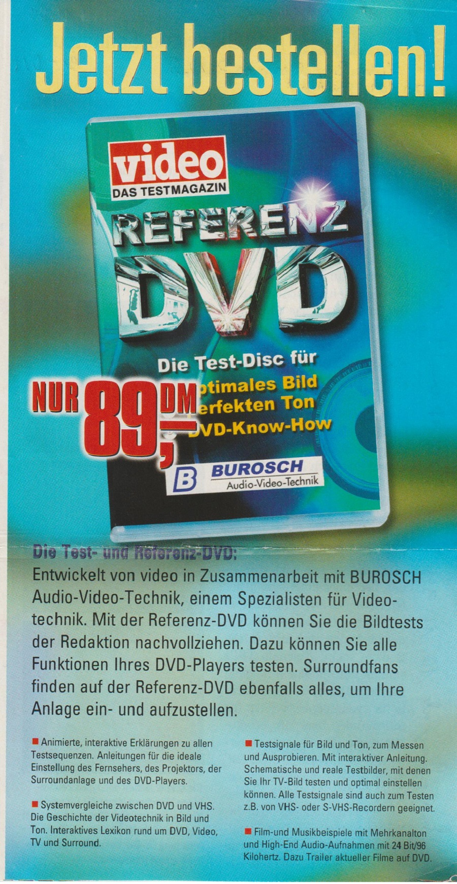 Video Referenz DVD